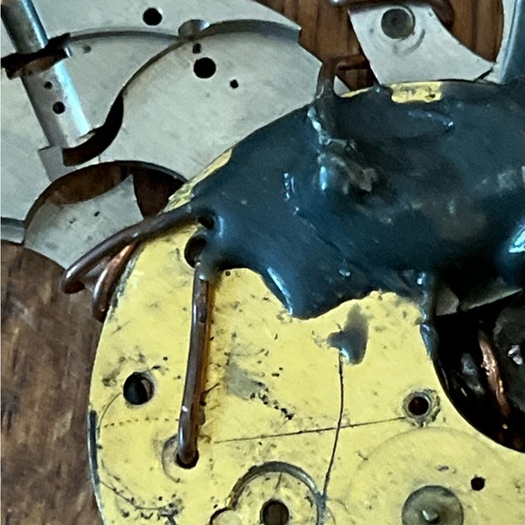 NWOT Pendant bee bug insect Handmade by Etsy Artist Steampunk watch parts - Picture 9 of 14